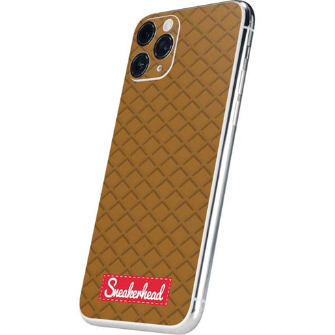 Sneakerhead Gold Pattern iPhone 11 Pro Skin
